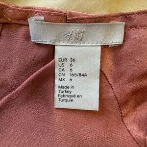 H&M Dusty Rose Dress